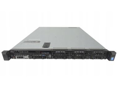 Server Dell PowerEdge R430 8x2.5" with 2xE5-2623 v4, 64GB RAM, H330, 2x 480GB SSD SATA 2.5", 2xPSU, Rails, iDRAC 8 Enterprise