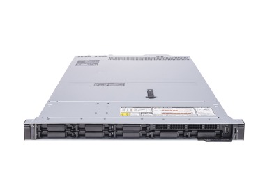 Server Dell PowerEdge R450 8x2.5" with 2x Gold 6346, 128GB RAM, H755, BOSS-S2 with 2x Dell 240GB SSD SATA RI M.2, 8x 960GB SSD SATA 2.5", 2x 1.6TB SSD PCIe NVMe HHHL, 2x1GbE, 2x PSU 800W, rails, bezel, iDRAC9 Enterprise