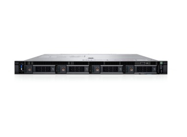 Server Dell PowerEdge R6625 4x3.5" with 2x EPYC 9124, 256GB RAM, H355, 2x 1.92TB SSD SATA 2.5", 2x10/25GbE SFP28, 1x L4 24GB, 2x PSU 1400W, rails, bezel, iDRAC9 Enterprise