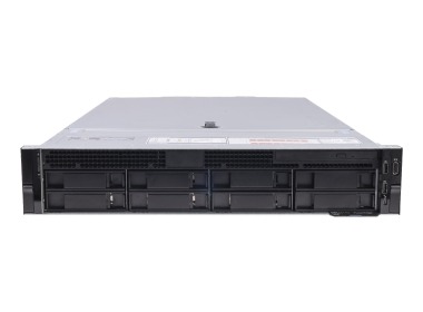 Server Dell PowerEdge R740 8x3.5" with 2x Silver 4215R, 128GB RAM, H330, 2x 960GB SSD SATA 2.5", 4x 4TB SAS 12G 3.5", 4x1GbE, TPM 2.0, 2x PSU 1100W, rails, iDRAC9 Enterprise