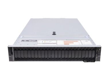 Server Dell PowerEdge R740xd 24x2.5" 4xNVMe with 2x Platinum 8160, 32GB RAM, H730P, 2x480GB SSD SATA 2.5", 4x1GbE, 2xPSU, Rails, iDRAC 9 Enterprise