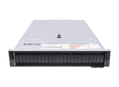 Server Dell PowerEdge R740xd 24x2.5" with 2x Silver 4112, 32GB RAM, H730p, 2x 480GB SSD SATA 2.5", 4x1GbE, 2x PSU 750W, rails, iDRAC9 Enterprise