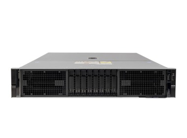 Server Dell PowerEdge R750xa 8x2.5" with 2x Gold 6338, 128GB RAM, H755, BOSS-S2 with 2x Dell 480GB SSD SATA RI M.2, 4x 3.84TB SSD SAS 12G RI 2.5", 2x10/25GbE SFP28, 3x Nvidia H100 94GB, 2x PSU, rails, iDRAC 9