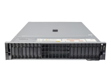 Server Dell PowerEdge R760 16x2.5" with 2x Silver 4410Y, 1024GB RAM, H755, 2x 480GB SSD SAS 12G RI 2.5", 2x1GbE, 2x PSU 1100W, rails, bezel, iDRAC9 Enterprise