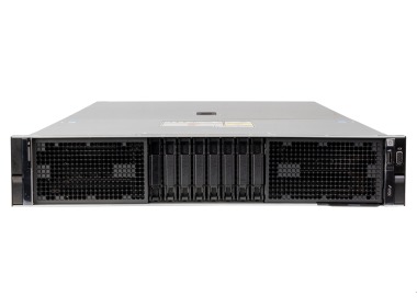 Server Dell PowerEdge R760xa 8x2.5"with 2x Platinum 8592+, 512GB RAM, H755, 2x 480GB SSD SATA 2.5", 4x 1.92TB SSD SAS 12G RI 2.5", 2x10/25GbE SFP28, 3x Nvidia H100 94GB, 2x PSU 3200W, rails, iDRAC9 Enterprise
