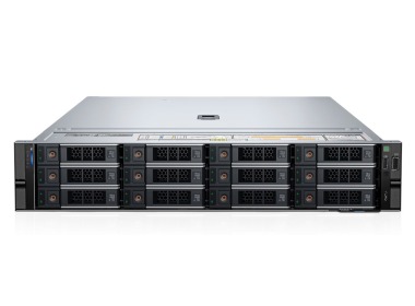 Server Dell PowerEdge R7625 12x3.5" with 2x EPYC 9124, 128GB RAM, H355, BOSS-N1 z 2x Dell 960GB SSD NVMe M.2, 4x 4TB 7.2K SATA 6G 3.5", 2x10/25GbE SFP28, 2x PSU 2400W, rails, iDRAC9 Enterprise