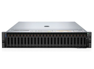 Server Dell PowerEdge R7625 24x2.5" (8xNVMe) with 2x EPYC 9174F, 256GB RAM, H355, BOSS-N1 z 2x Dell 480GB SSD NVMe M.2, 8x 1.6TB SSD SAS 12G RI 2.5", 2x10GbE BASE-T, 2x PSU 1100W, rails, bezel, iDRAC9 Enterprise