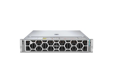 Server Dell PowerEdge R7725 8x2.5" with 2x EPYC 9135, 256GB RAM, H365i, 2x 480GB SSD SATA 2.5", 4x10GbE SFP+, 2x PSU 2400W, rails, iDRAC10 Core
