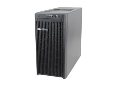 Server Dell PowerEdge T150 4x3.5" with 1x E-2314, 16GB RAM, H755, 1x 480GB SSD SATA RI 2.5", 1x PSU, iDRAC 9 Basic