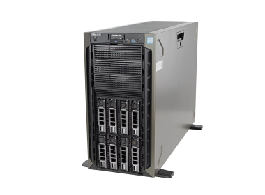 Server Dell PowerEdge T640 8x3.5" with 2x Silver 4210, 32GB RAM, H330+, 2x960GB SSD SATA 2.5", 2xPSU, iDRAC 9 Enterprise