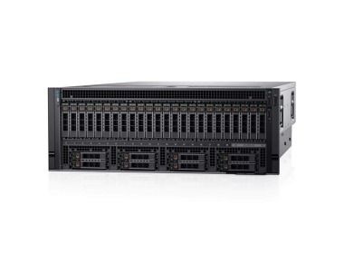 Server Dell R940xa 32x2.5" (4xNVMe) with 4x Gold 6130, 64GB RAM, H730P, 2x 960GB SSD SATA 2.5", 4x1GbE, 2xPSU, Rails, iDRAC 9 Enterprise