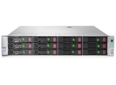 Server HPE DL380 G9 12x3.5" with 2xE5-2667 v3, 32GB, P840, 2x960GB SSD SATA 2.5", 2xPSU, Rails, iLO Advanced