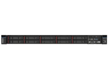 Server Lenovo ThinkSystem SR630 V3 10x2.5" NVMe with 2x Platinum 8460H, 128GB RAM, 9350-16i, 4x 480GB SSD SATA 2.5", 2x100GbE QSFP56, 2x PSU 1100W, rails, bezel, XCC2 Standard