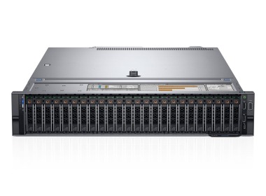 Serwer Dell PowerEdge R7425 24x2.5" z 2x EPYC 7F32, 128GB RAM, H740P, BOSS-S1 (2x Dell 480GB SSD SATA RI M.2), 4x 960GB SSD SAS 12G RI 2.5", 2x25GbE SFP28, 3x Nvidia L4 24GB, 2x PSU 2000W, szyny, maskownica, iDRAC9 Enterprise