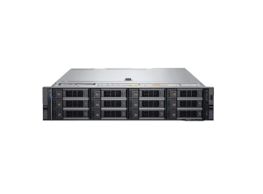 Serwer Dell PowerEdge R750xs 12x3.5" z 2x Silver 4310T, 128GB RAM, H755, 4x 7.68TB SSD SAS 12G RI 2.5", 4x10GbE SFP+, 2x PSU, szyny, iDRAC 9