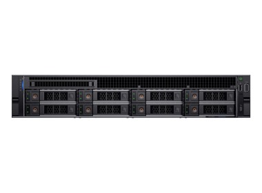 Serwer Dell PowerEdge R750xs 8x3.5" z 1x Gold 6342, 32GB RAM, H345, 2x 960GB SSD SAS 12G RI 2.5", 2x10GbE BASE-T, 2x PSU 800W, szyny, iDRAC9 Enterprise