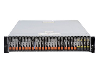 Storage Array Dell PowerStore 5000T with 2x Module 4x10/25GbE SFP28, 6x 1.92TB SSD PCIe NVMe x4 2.5", bezel, 2x PSU, rails