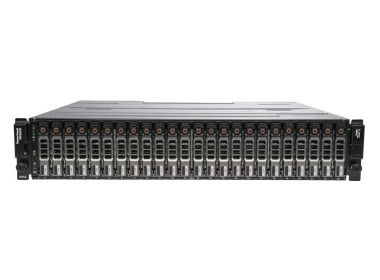 Storage Array Dell PowerVault MD3620i 24x2.5", 2xiSCSI, 2xPSU, 2x SAS Cable, Rails