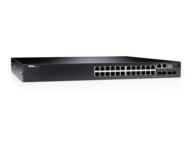 Switch Dell Networking N3024P 24x1GbE PoE 2x10GbE SFP+ F2R