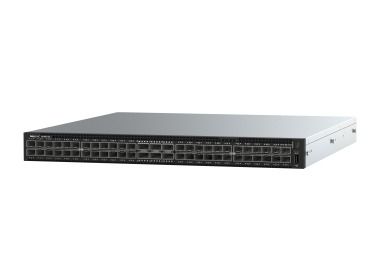 Switch Dell Networking S4148F-ON 48x10GbE SFP+ 2x40GbE QSFP+ 4x100GbE QSFP28 R2F Reverse Flow 2xPSU, 4xFan, rails